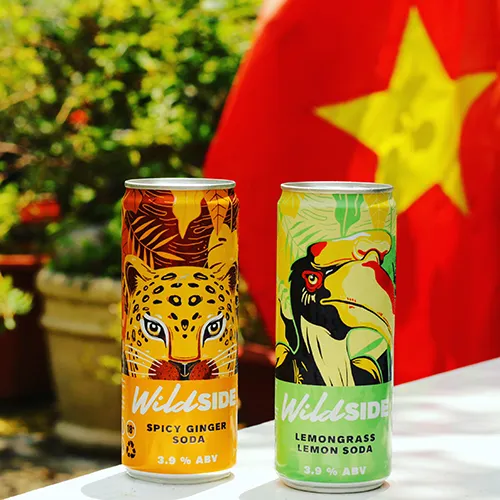 Ra mắt lon WildSide Vodka Soda